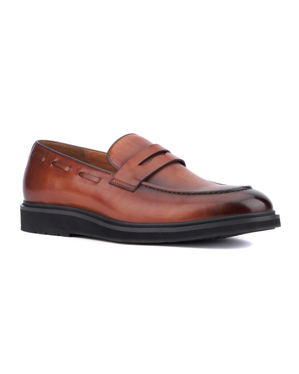 VINTAGE FOUNDRY CO. Albio Embossed Leather Penny Loafers Brown men’s sz 8 Vintage Foundry | Shoes | Vintage Foundry Co Albio Embossed  main image 4