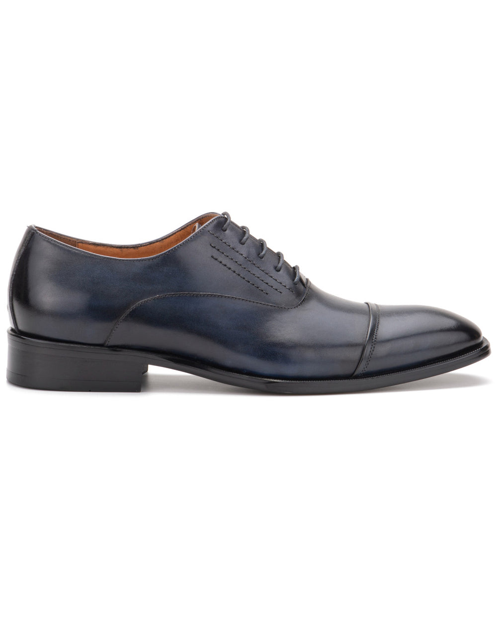 Vintage Country Co. An Elegant Navy Leather Oxfords Beauxbaton Inspired Women main image 3