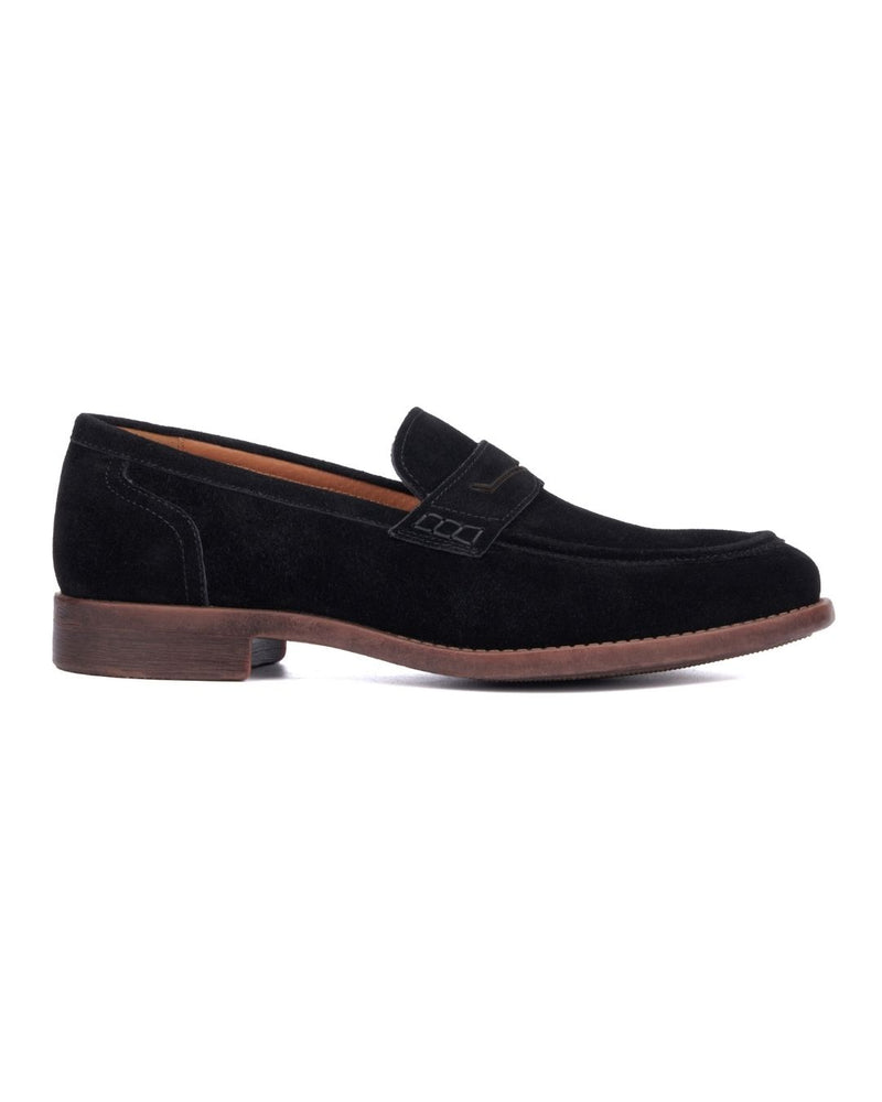 mens suede dress loafers Vintage Foundry Co