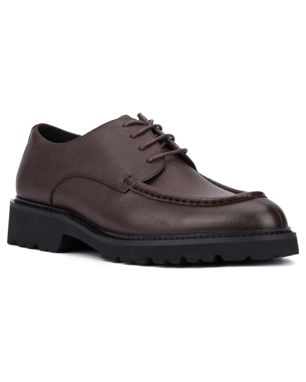 Mens Vintage Foundry Derby Shoes Vintage Foundry Shoes Mens 10.5 Black Leather Suede Basalt  main image 4