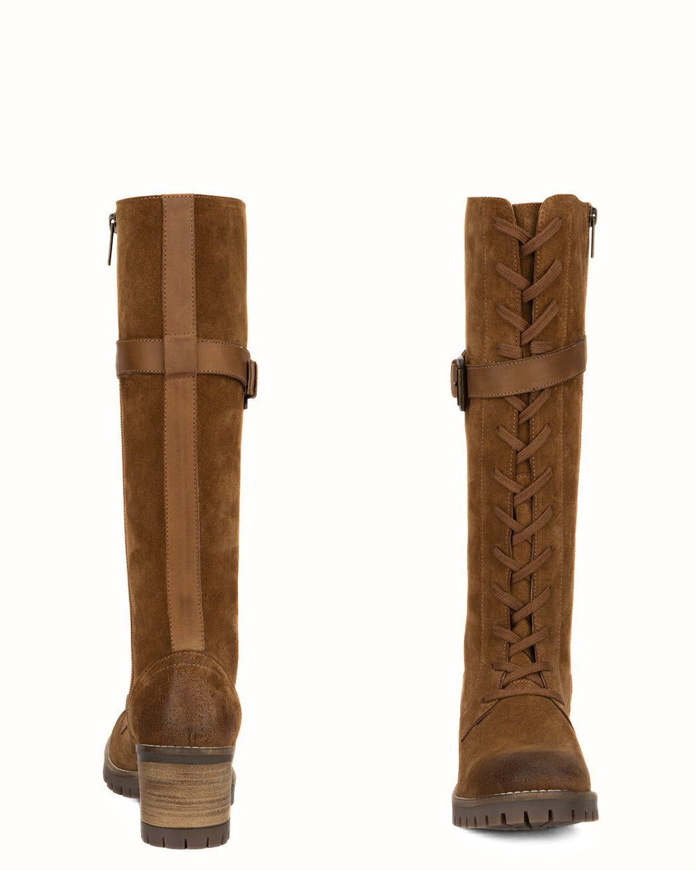 ◆KOMOREBI MUSEUM◆ KM012L Western suede long boots natural Vintage Foundry Co | Women's Naomi Boot