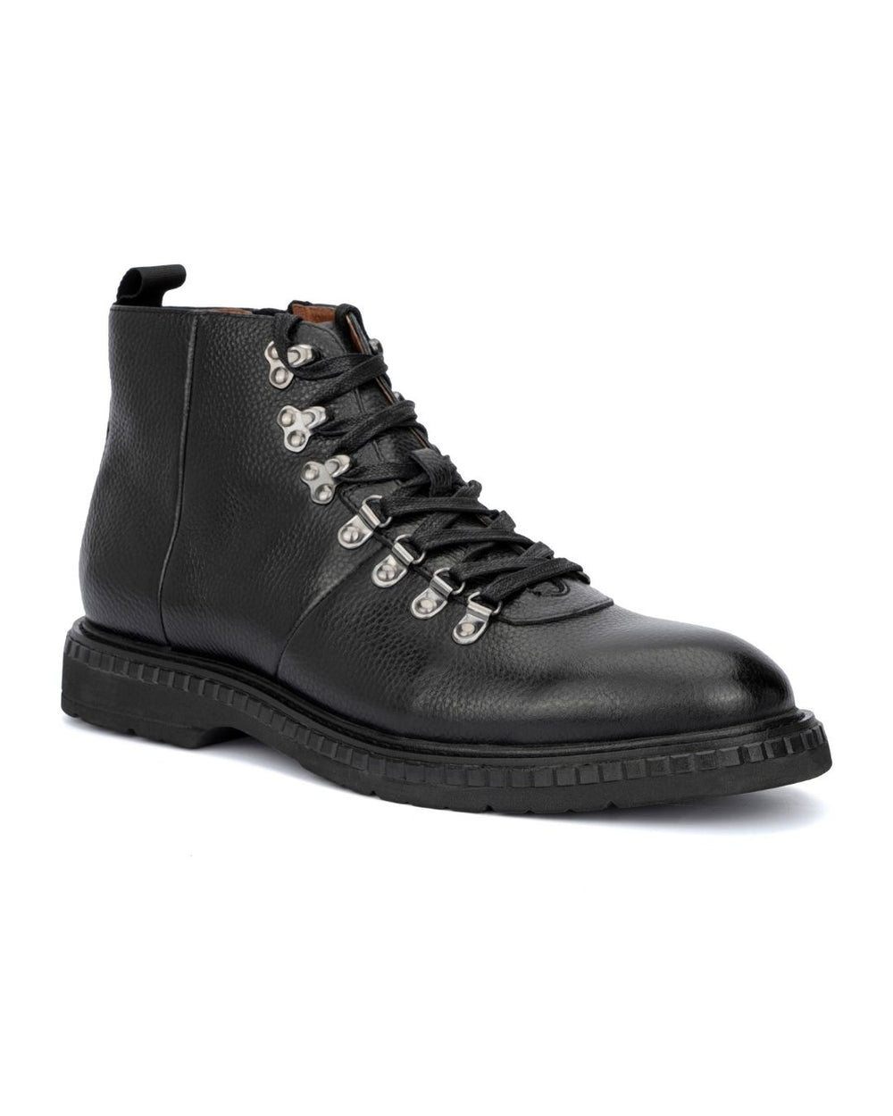 New Vintage Foundry Black Leather Chukka Boots Sz 8 Vintage Foundry Co. | With a lace-up front and a simple yet  main image 3